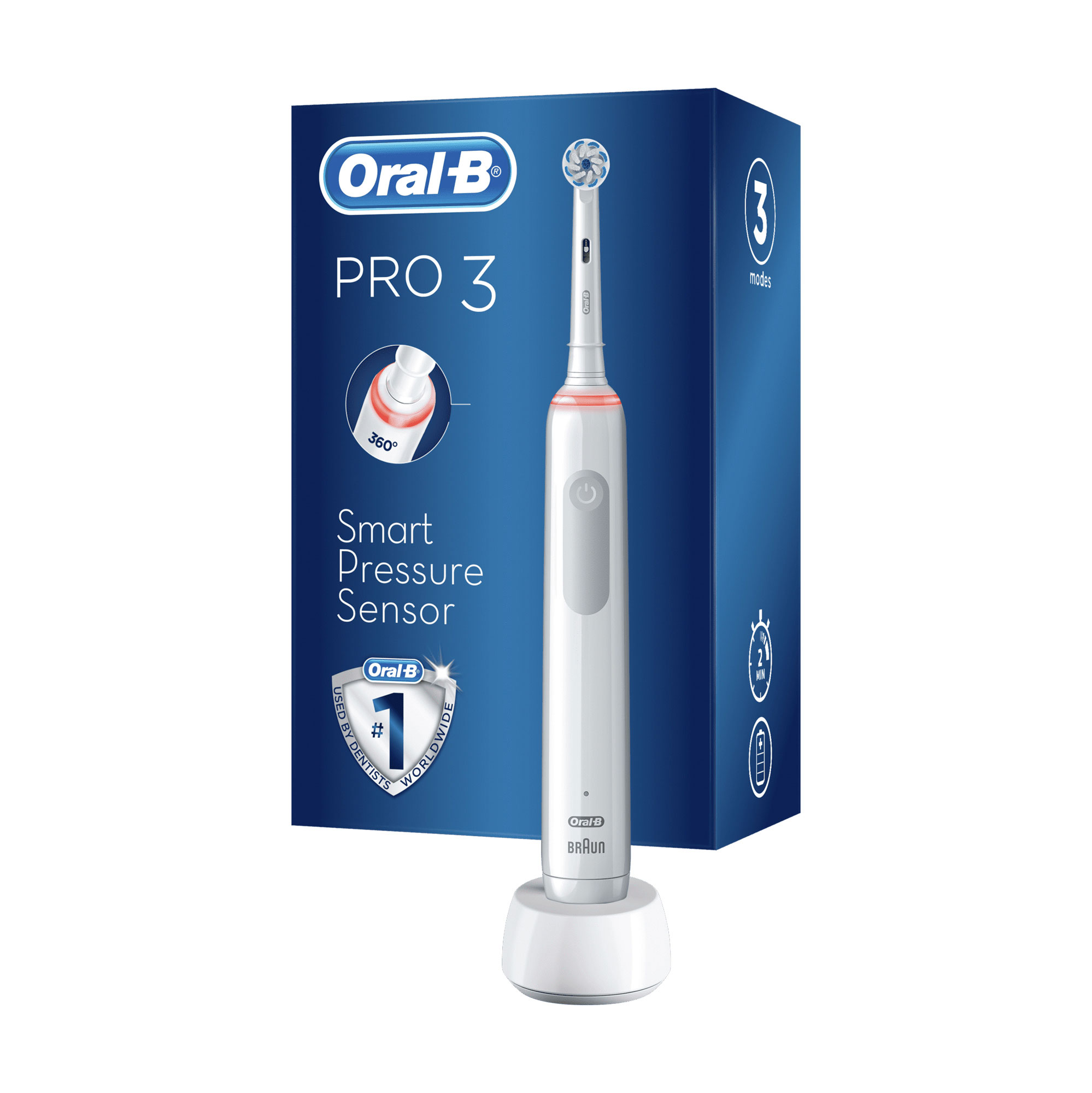 Уцінка! Електрична зубна щітка Oral-B Pro 3-3000, 1 шт